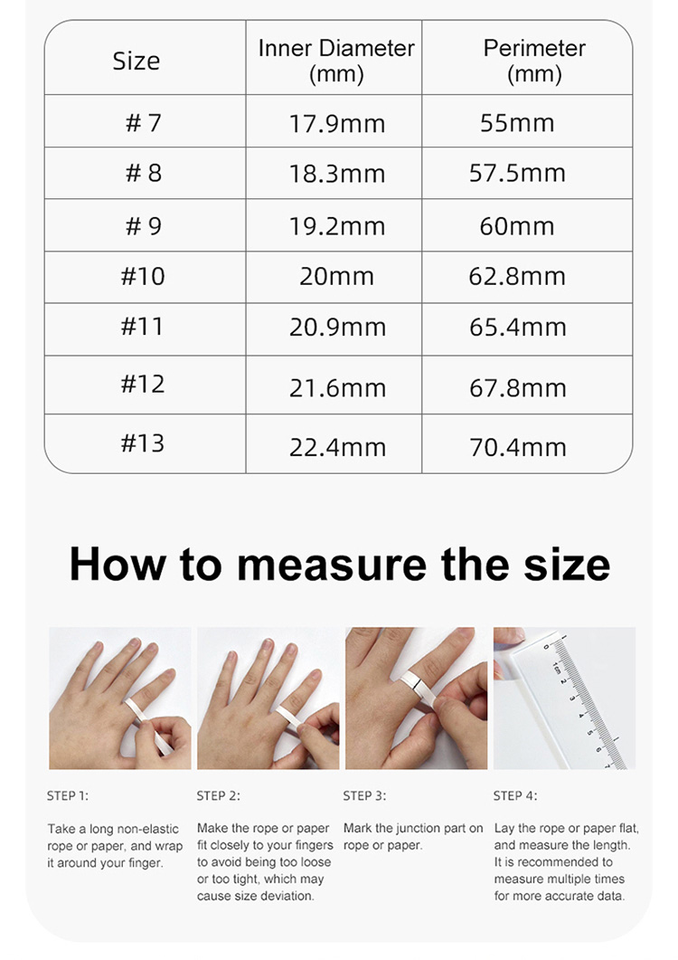 SIZE details